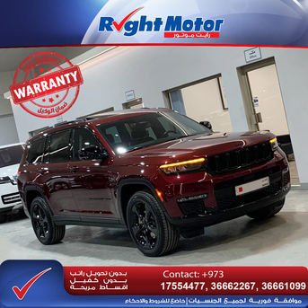 Bhd 0001, Jeep Grand Cherokee L, 2022, Automatic, 51000 Km,